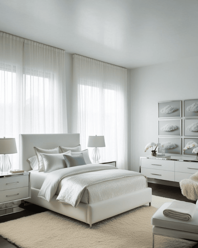 Best Bedroom Colors for Sleep Light Silver