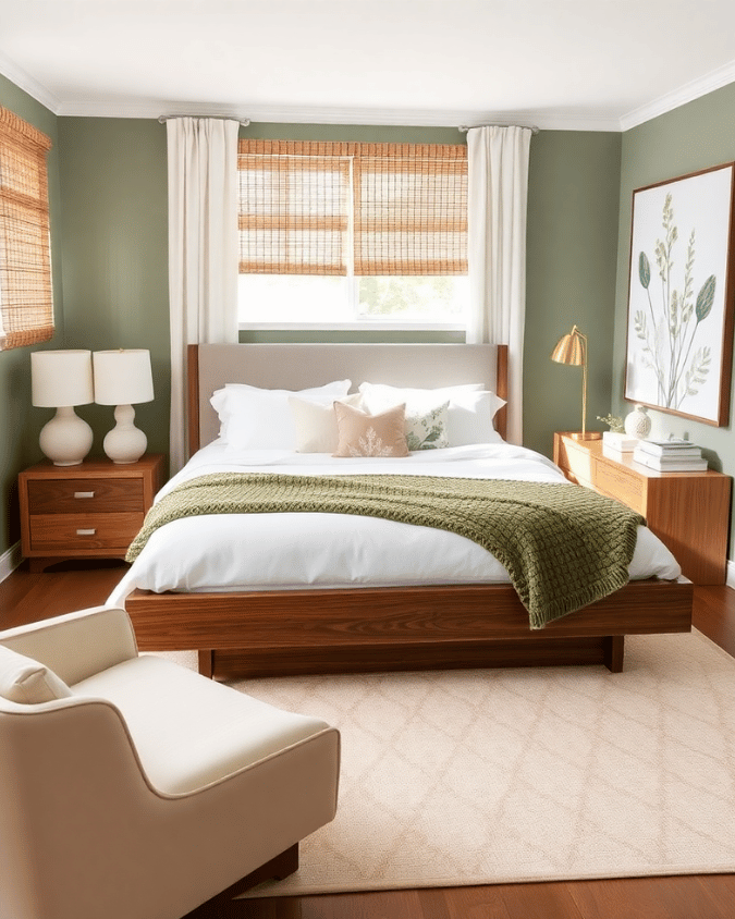 Best Bedroom Colors for Sleep Sage Green