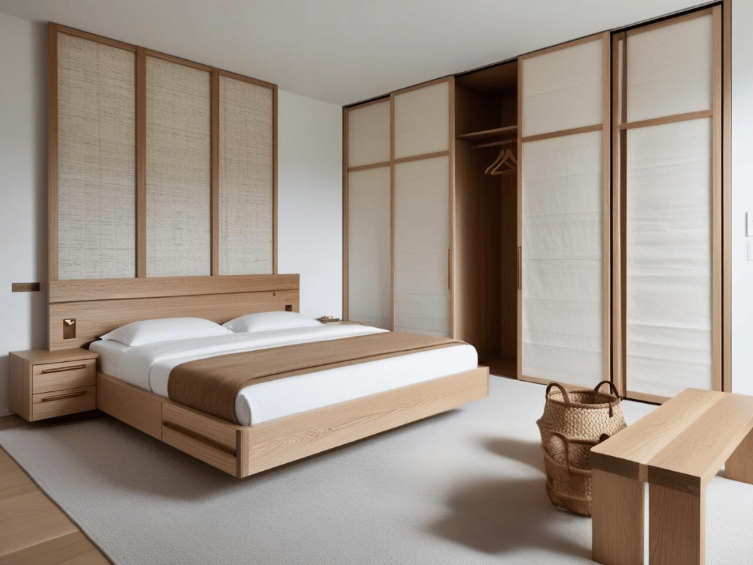 Japandi Style Guide Bedroom Storage