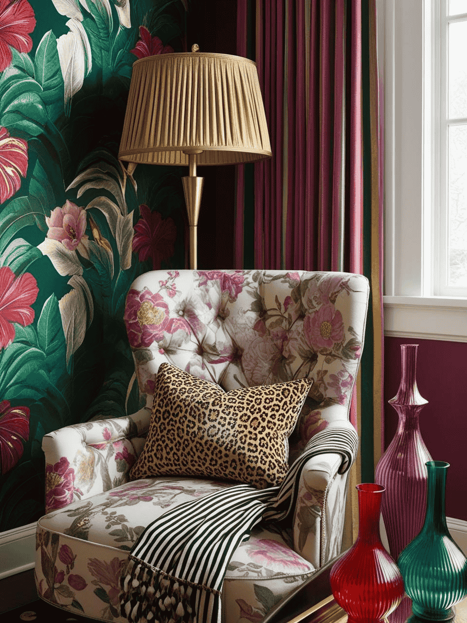 Maximalism Interior Pattern Mixing