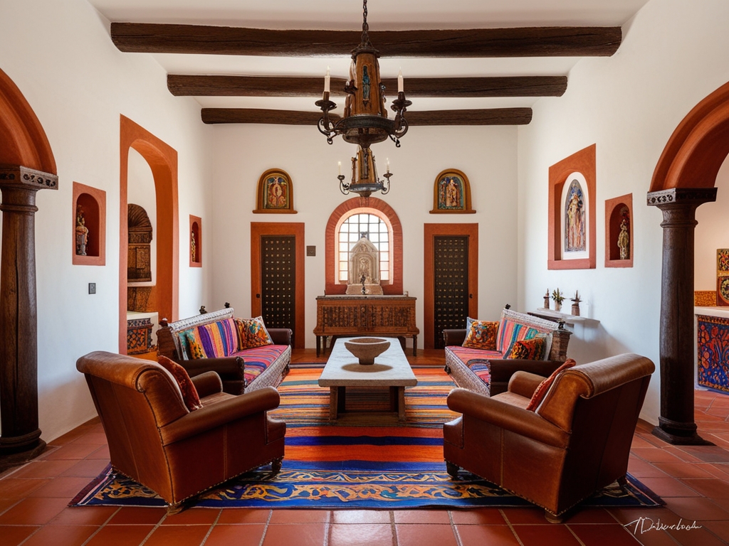 Spanish Colonial Interior Design Styles Living Room