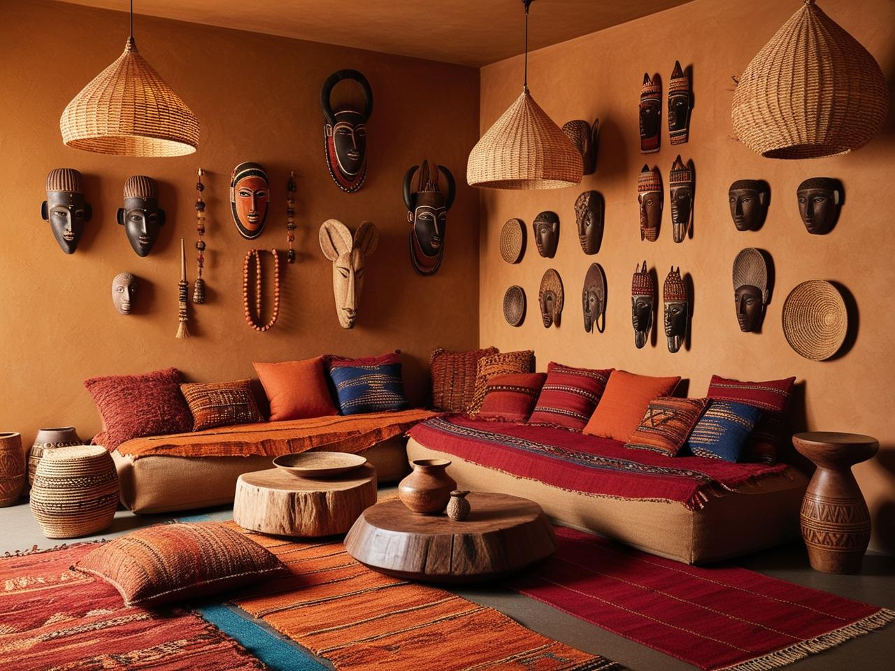 Tribal Interior Design Styles Living Room