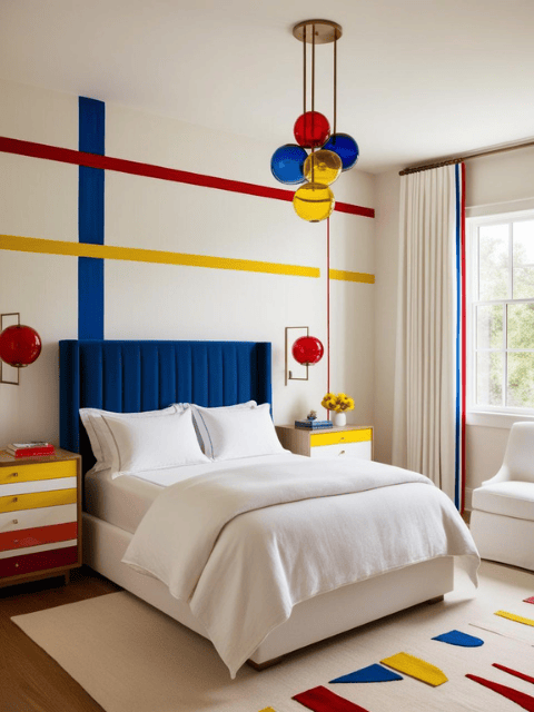 Interior Design Trend Primary Color Dreams Bedroom