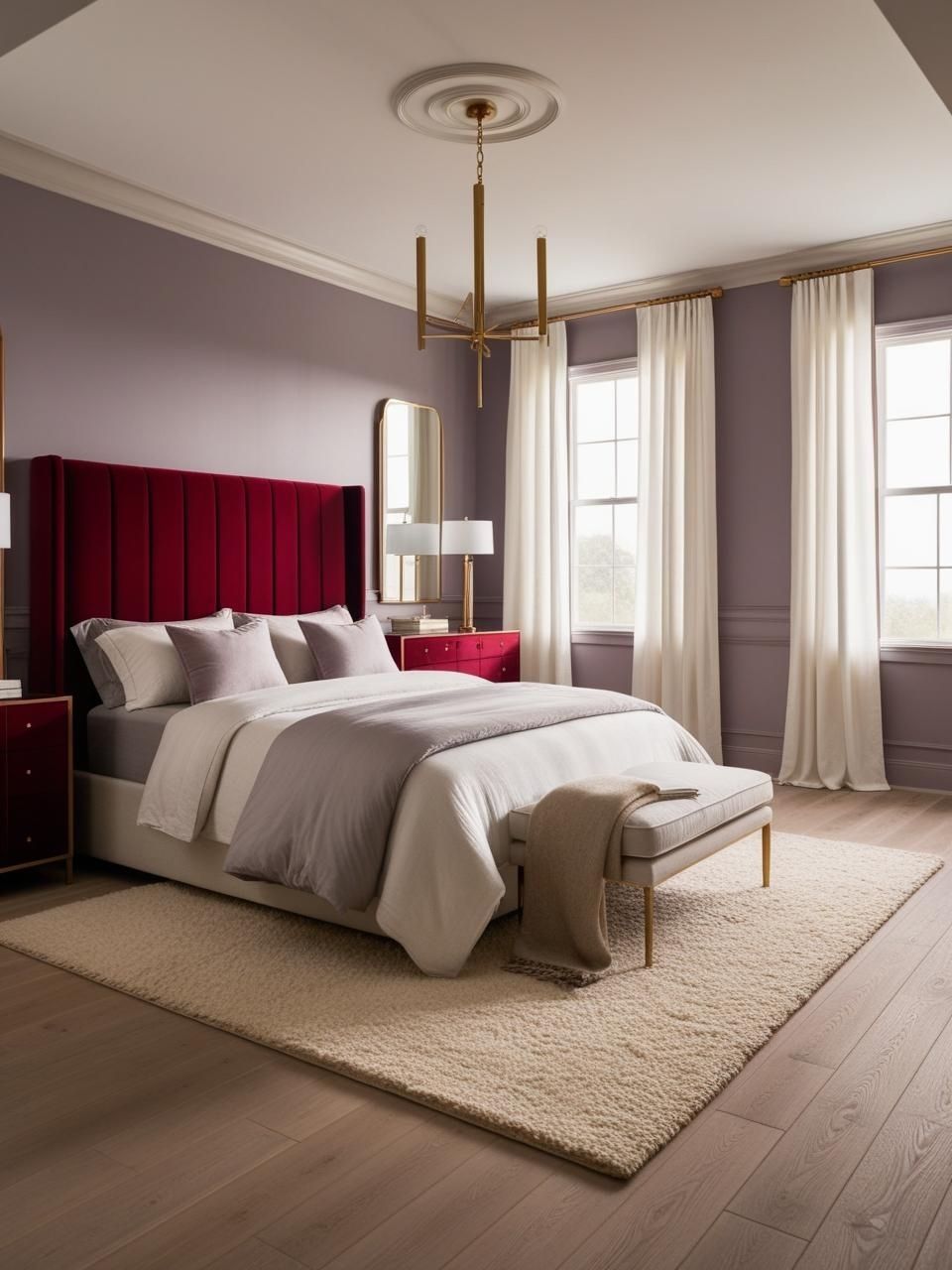 Cherry Red Bedroom Ideas Color Palettes