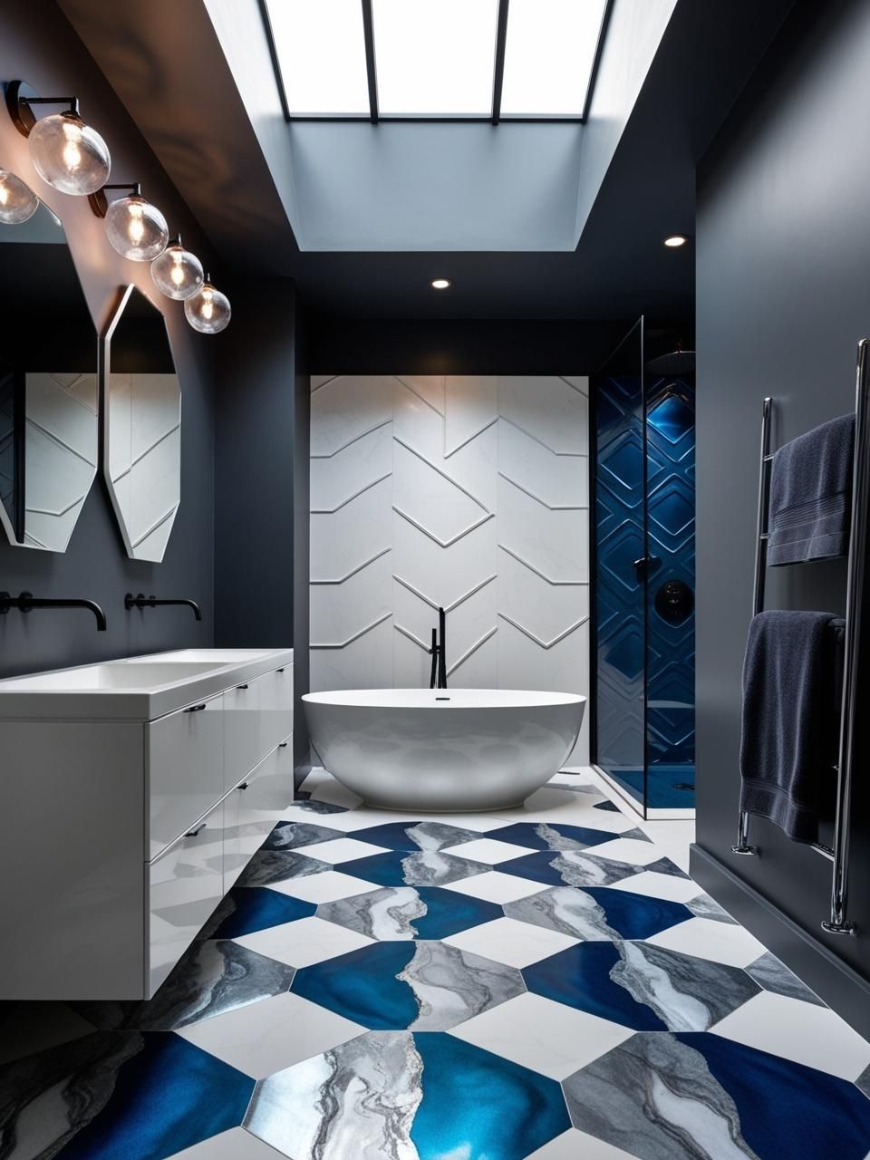 Maximalist Bathroom Design Modern