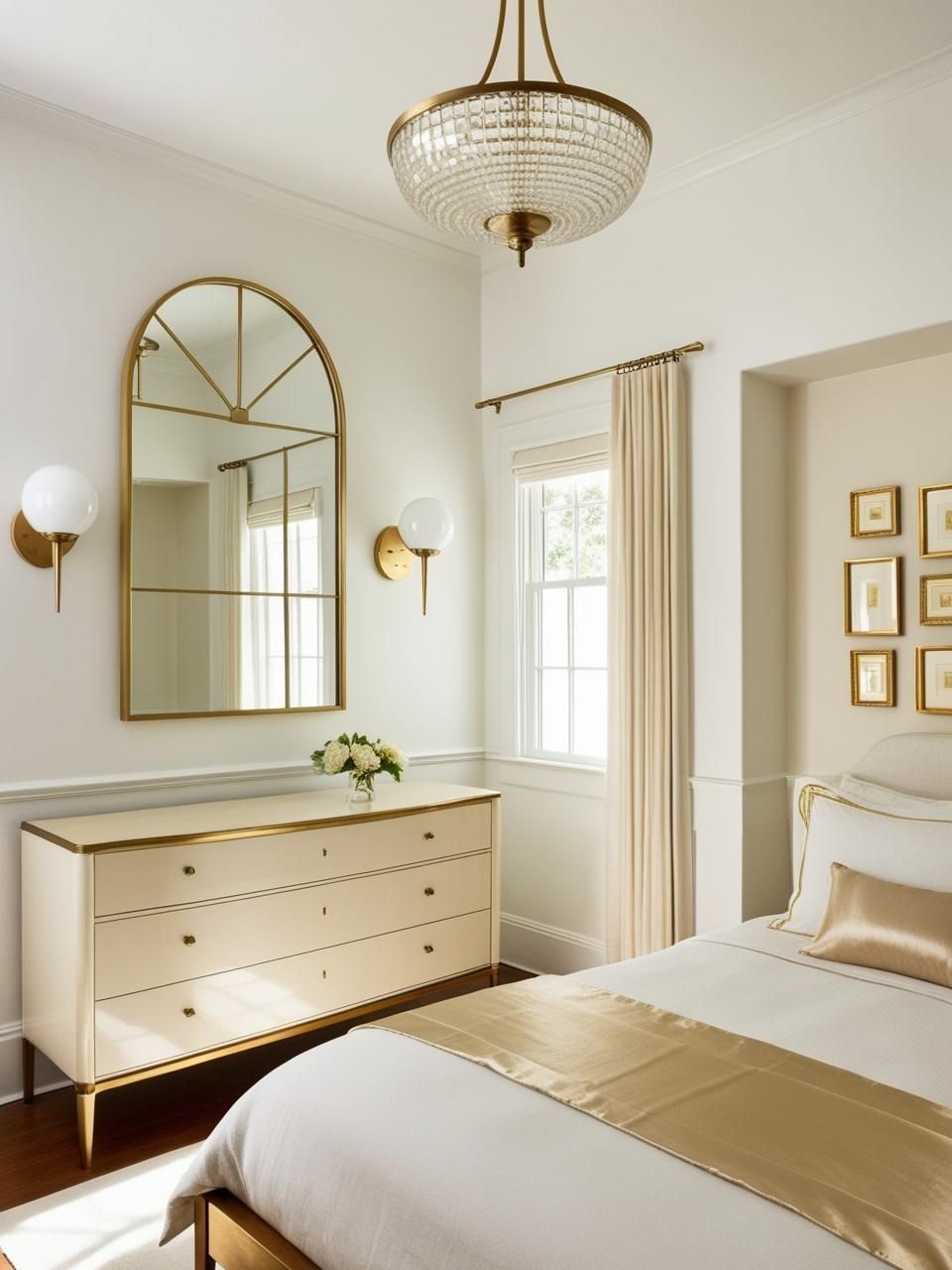 Rococo-inspired Bedroom Guide Golden Touches