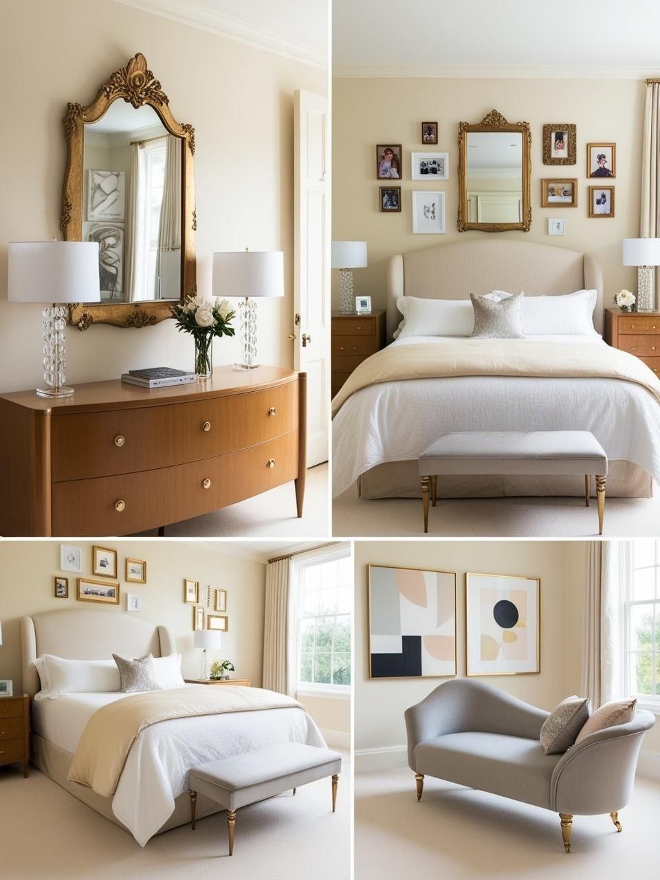 Rococo-inspired Bedroom Guide Personalization