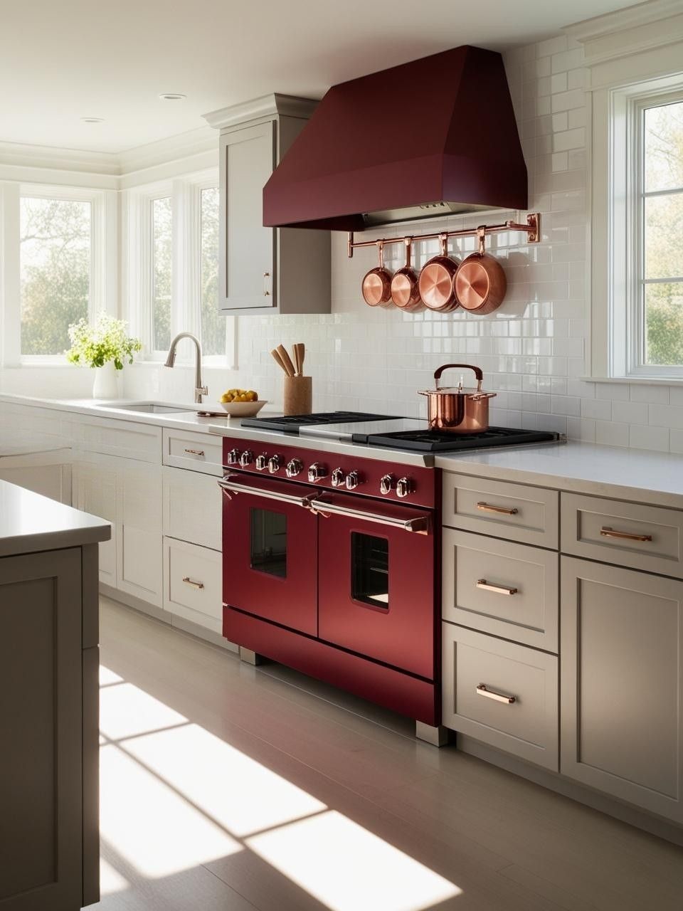Cherry Red in Modern Kitchen Appliances Cherry Red in Modern Kitchen Appliances