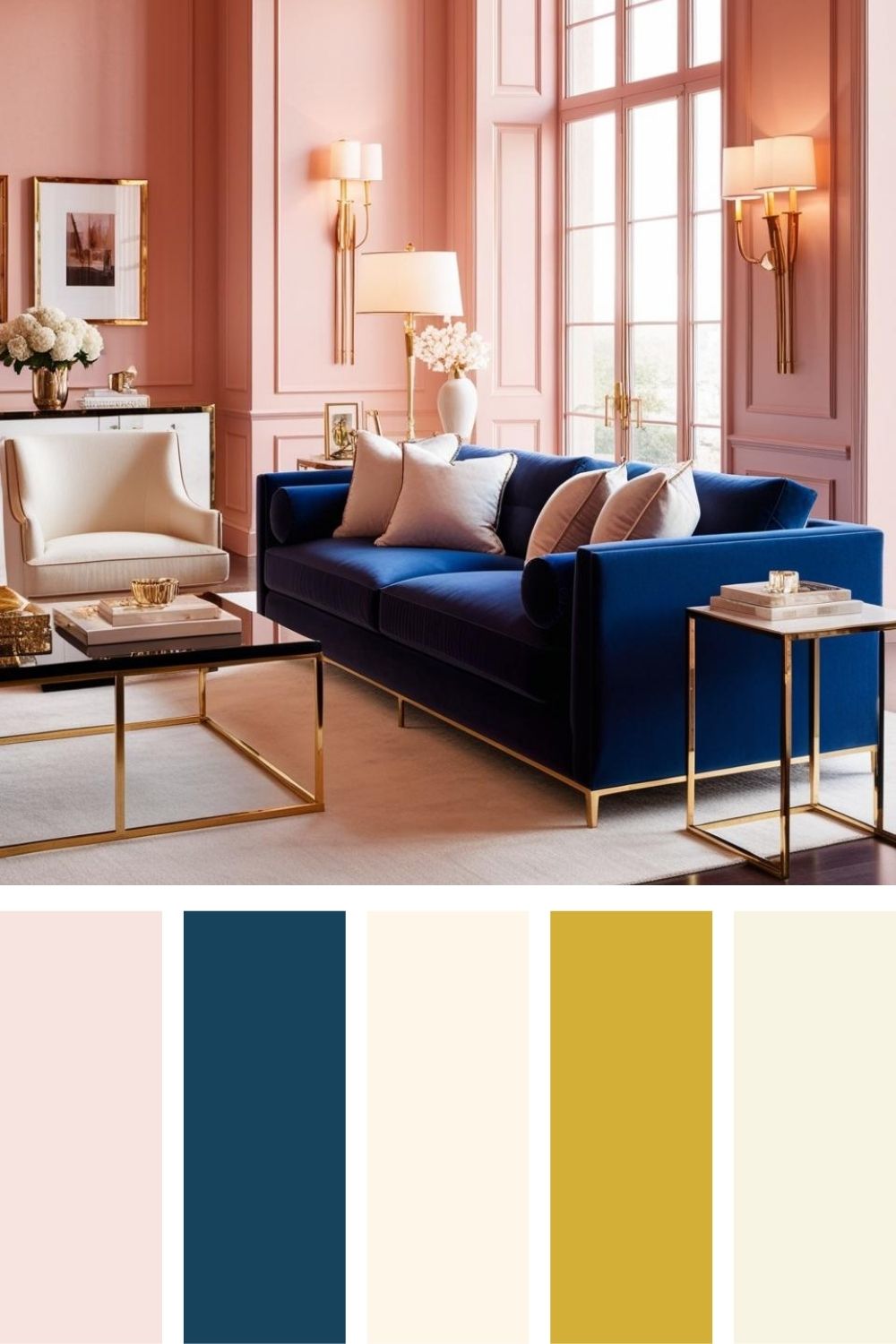 Rococo Revival Interior Color Palettes Living Room3 Rococo Revival Interior Color Palettes Living Room3