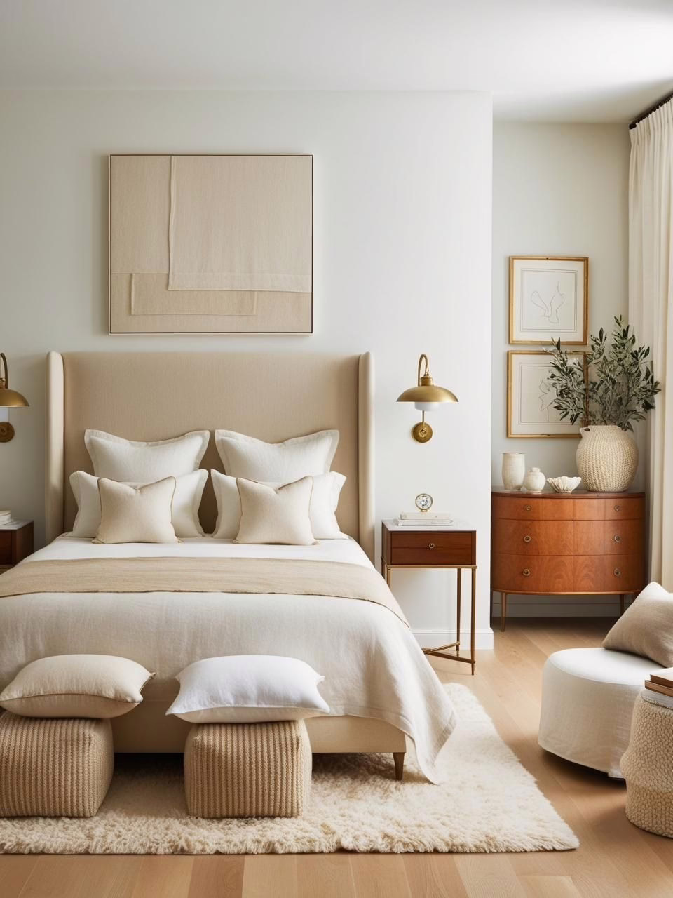 Affordable Quiet Luxury Creme Bedroom Affordable Quiet Luxury Creme Bedroom