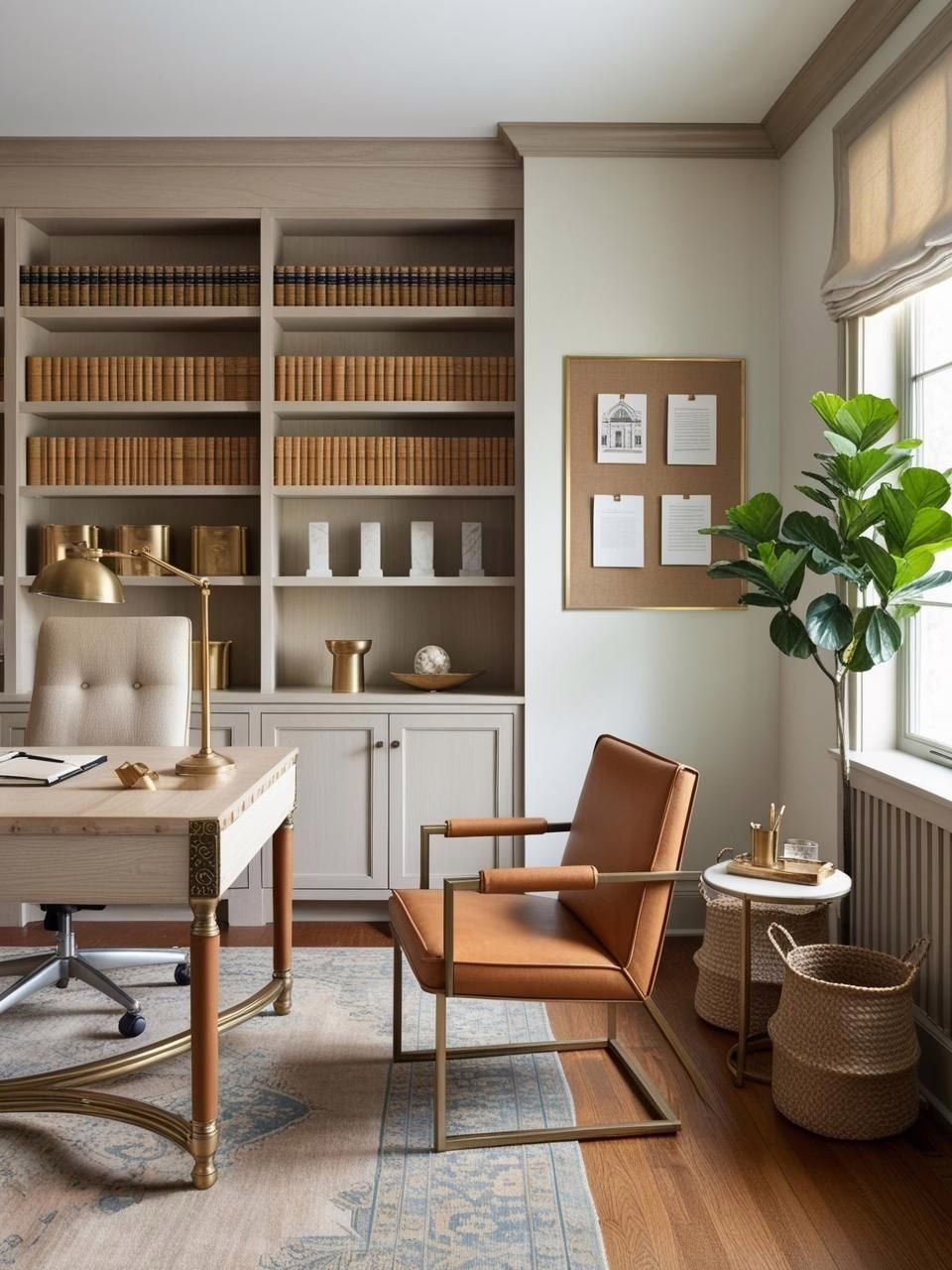 Affordable Quiet Luxury Creme Home Office Affordable Quiet Luxury Creme Home Office