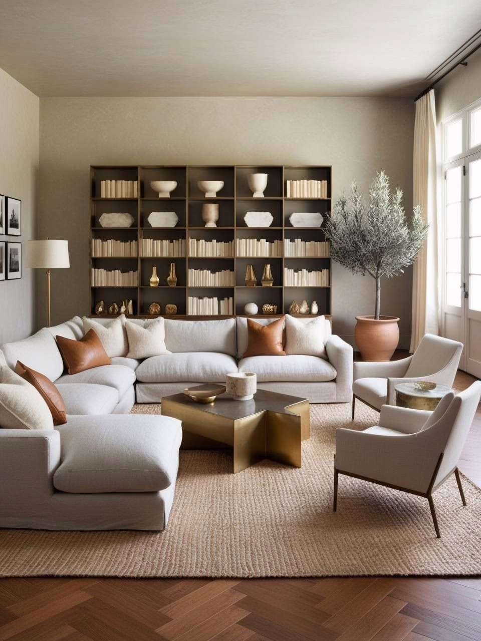 Affordable Quiet Luxury Soft Neutral Living Room Affordable Quiet Luxury Soft Neutral Living Room