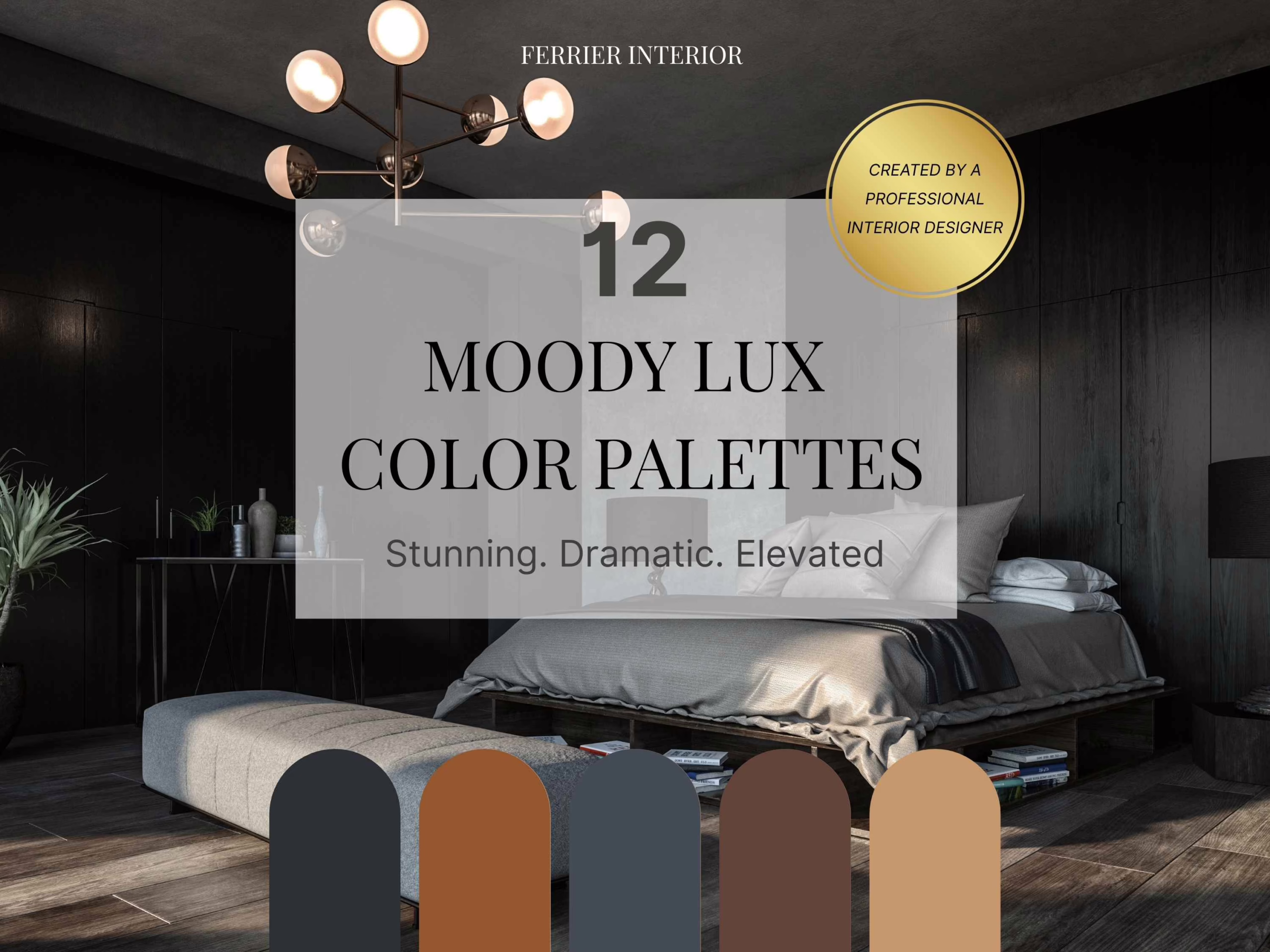Moody Luxurious Color Palette Guide