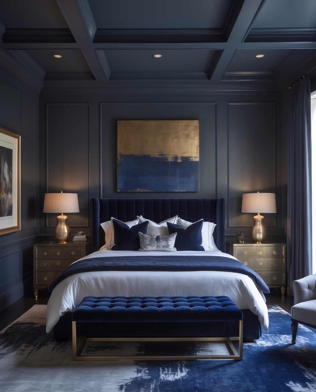 Moody Luxe Interior Bedroom Moody Luxe Interior Bedroom