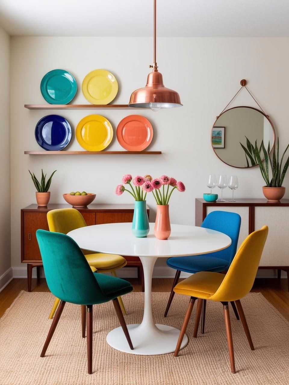Small Space Dopamine Decor Dining Area Small Space Dopamine Decor Dining Area