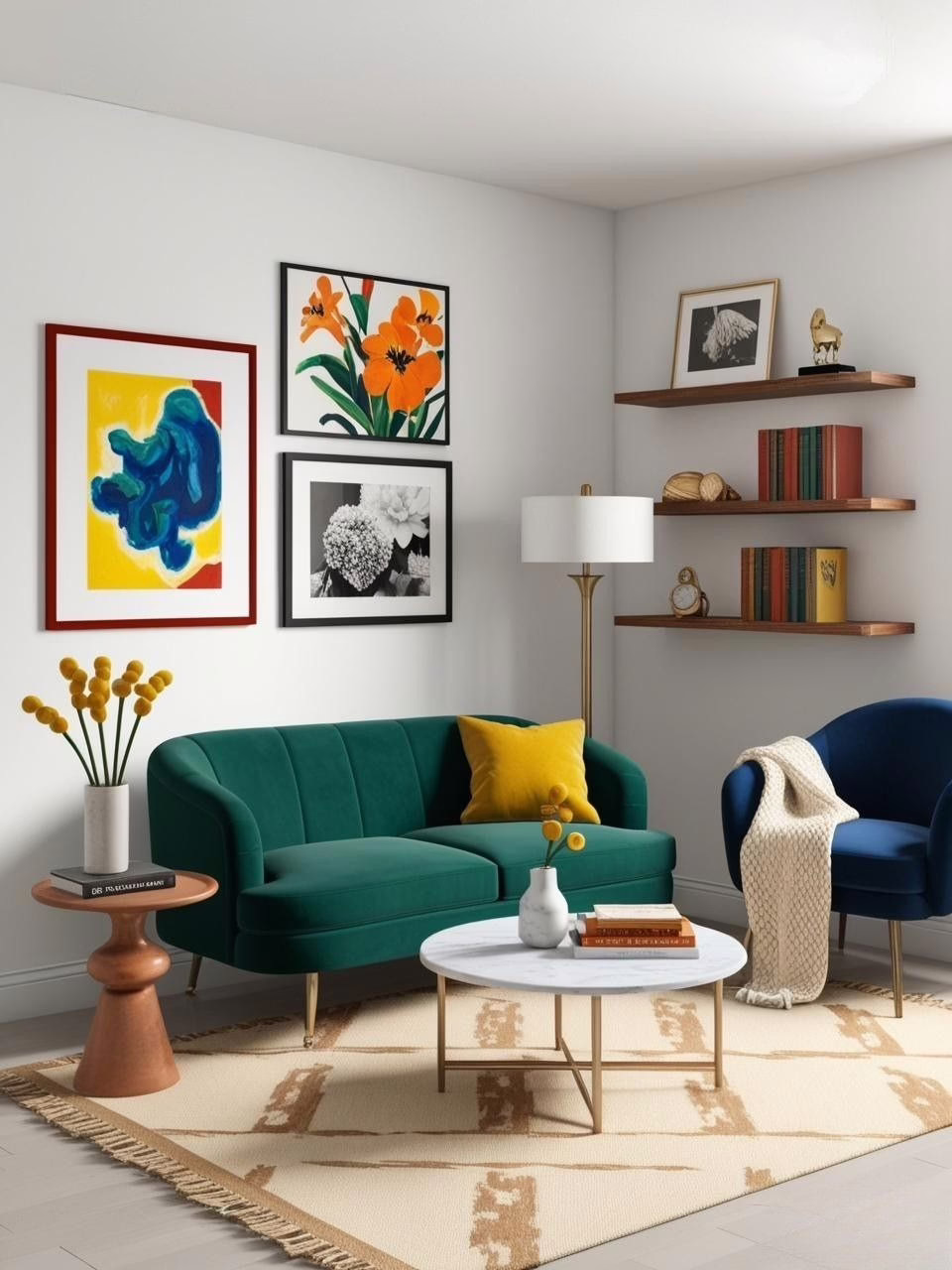 Small Space Dopamine Decor Living Room Art Small Space Dopamine Decor Living Room Art