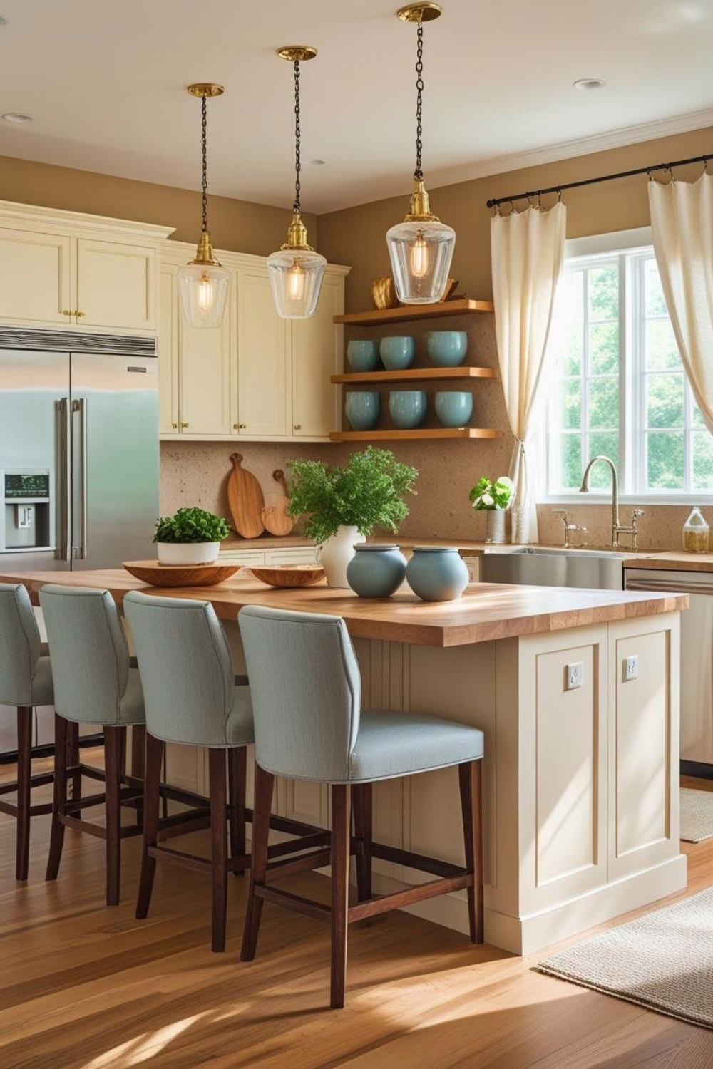 Accessible Beige Kitchen Accessible Beige Kitchen