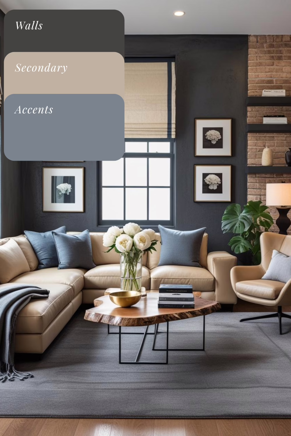 Sherwin Williams Iron Ore Color Review Living Room Accent Wall Sherwin Williams Iron Ore Color Review Living Room Accent Wall