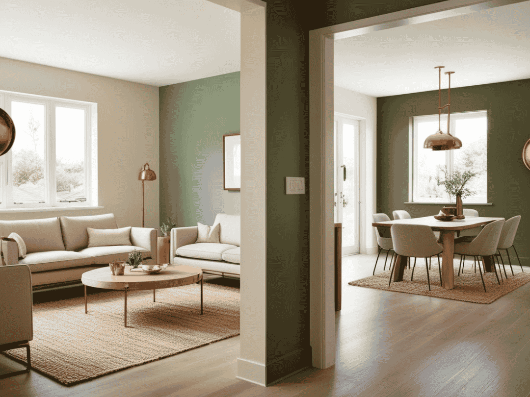 Color Psychology Create Color Flow Between Rooms