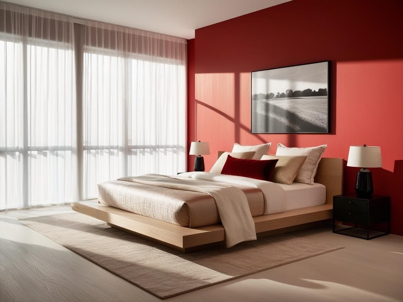 Cherry Red Bedroom Ideas Header