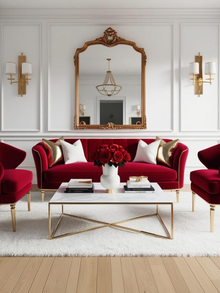 13 Stunning Cherry Red Color Palettes for Your Home