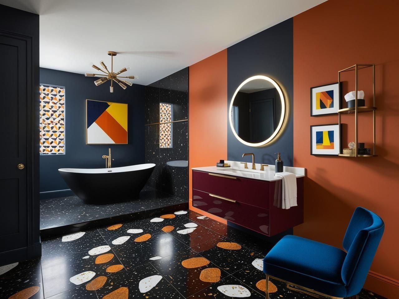 Maximalist Bathroom Design Modern Header