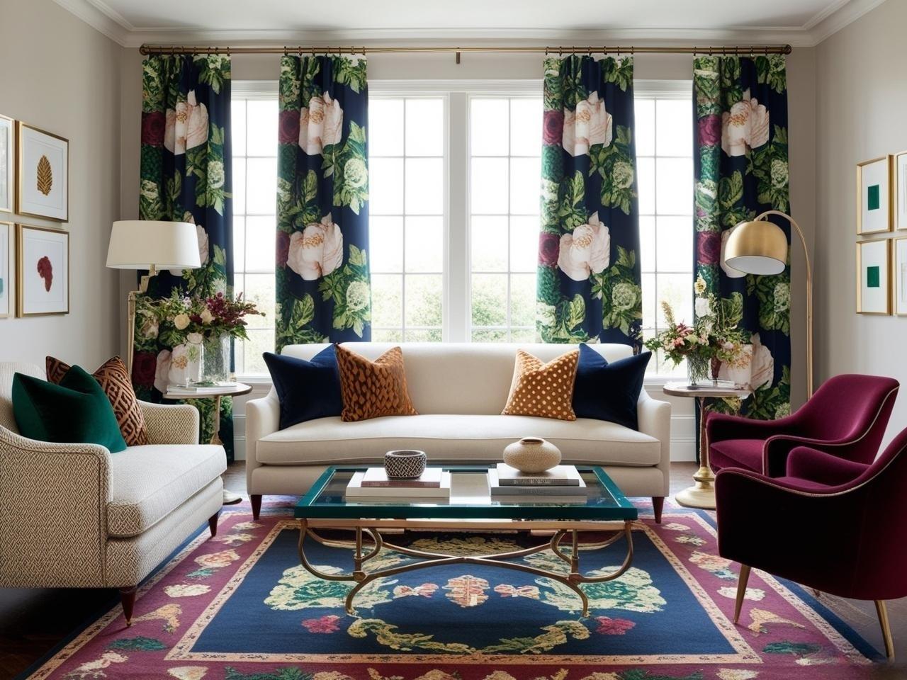 Pattern Clashing Living Room Header Pattern Clashing Living Room Header