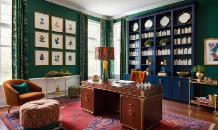 Maximalism Home Office – Productivity meets Personality