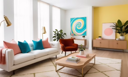 Energize Your Space: Modern Dopamine Color Palettes for Interiors