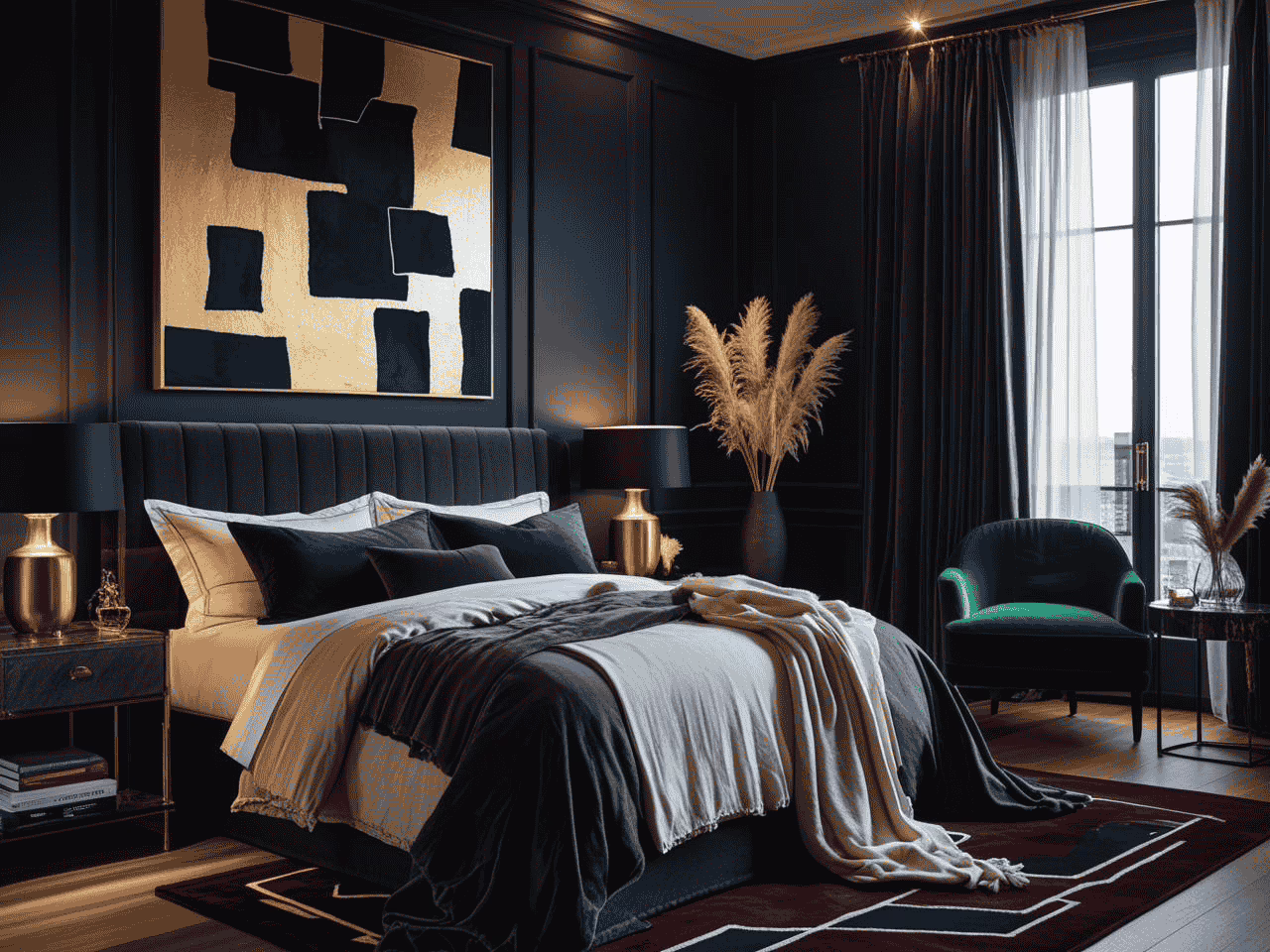 Psychology of Moody Lux Interior Design Header Bedroom Psychology of Moody Lux Interior Design Header Bedroom