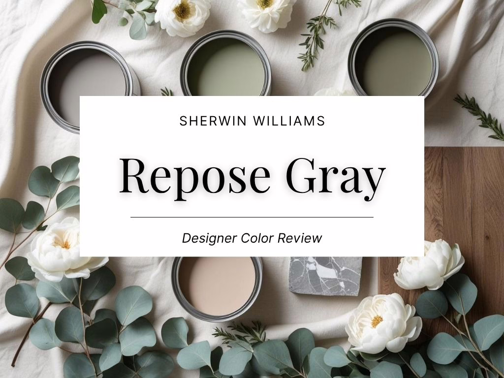 Repose Gray Color Review Blog Header