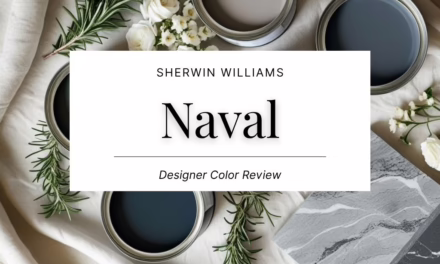 Sherwin Williams Naval (SW 6244) Color Review