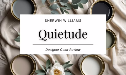 Sherwin Williams Quietude (SW 6212) Color Review