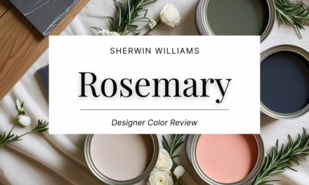 Sherwin Williams Rosemary (SW 6187) Color Review