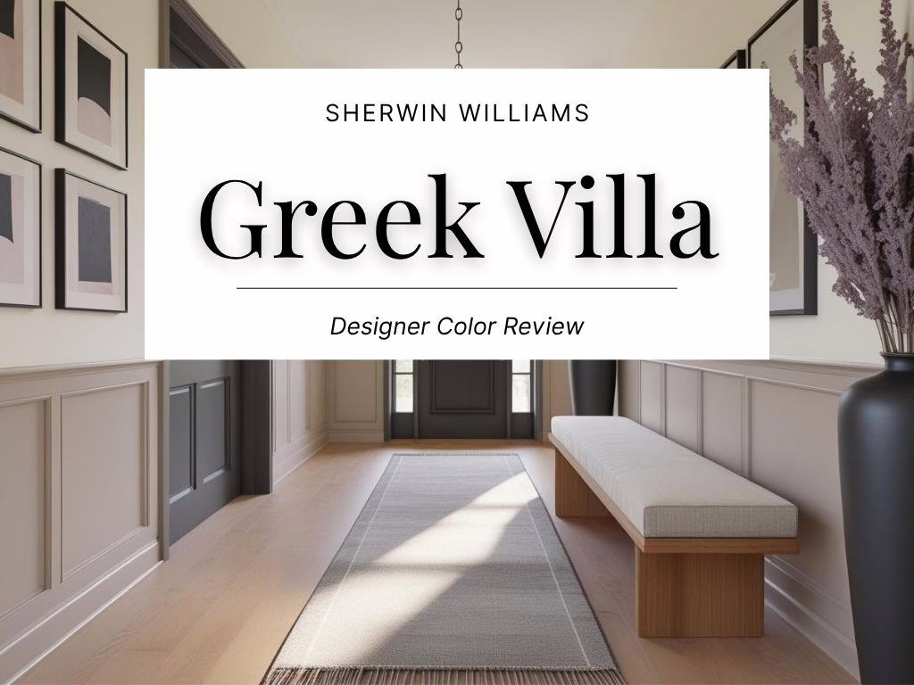 Sherwin Williams Greek Villa Color Review Header Entry Sherwin Williams Greek Villa Color Review Header Entry